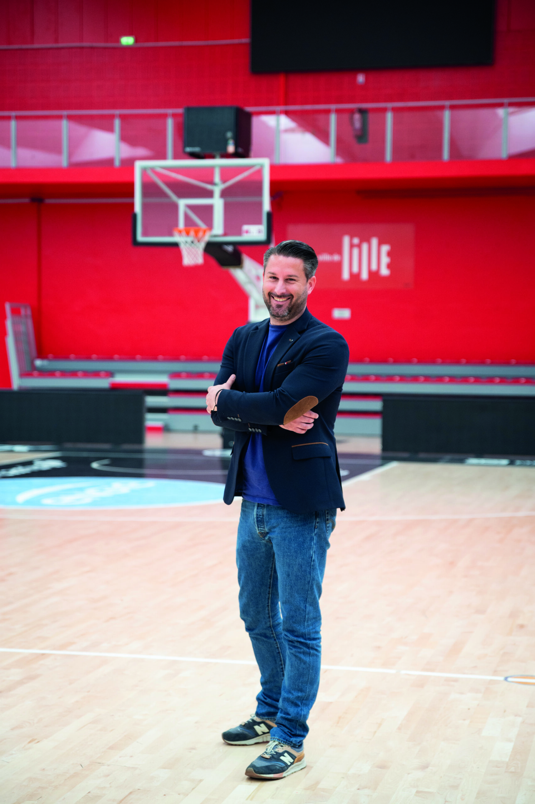 Fabien, responsable d'équipement sportif